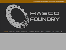 Tablet Screenshot of hasco.com.au