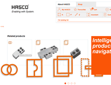 Tablet Screenshot of hasco.com
